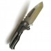 Нож Praetorian T Tanto Stonewashed D2 Blade Tumbled Titanium Handle Medford складной MF/Praetorian T T Tb-Tb